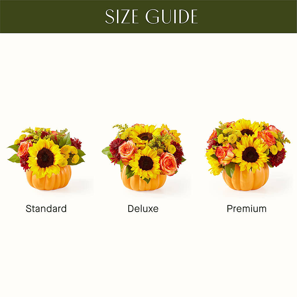 Golden Gourd Pumpkin Bouquet –  Diana Flowers, Passaic NJ