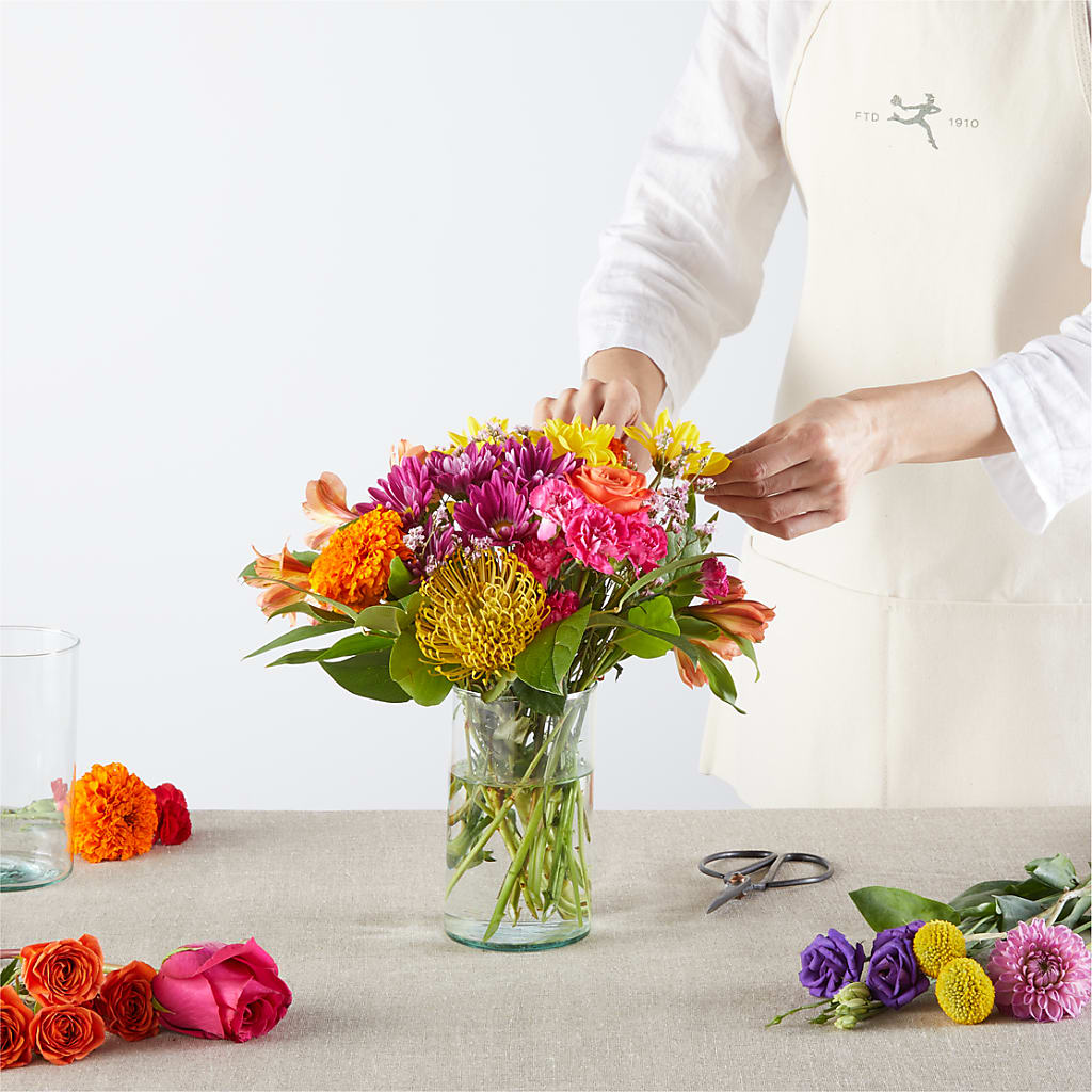 Feast of Color – A Florist Original –  Diana Flowers, Passaic NJ