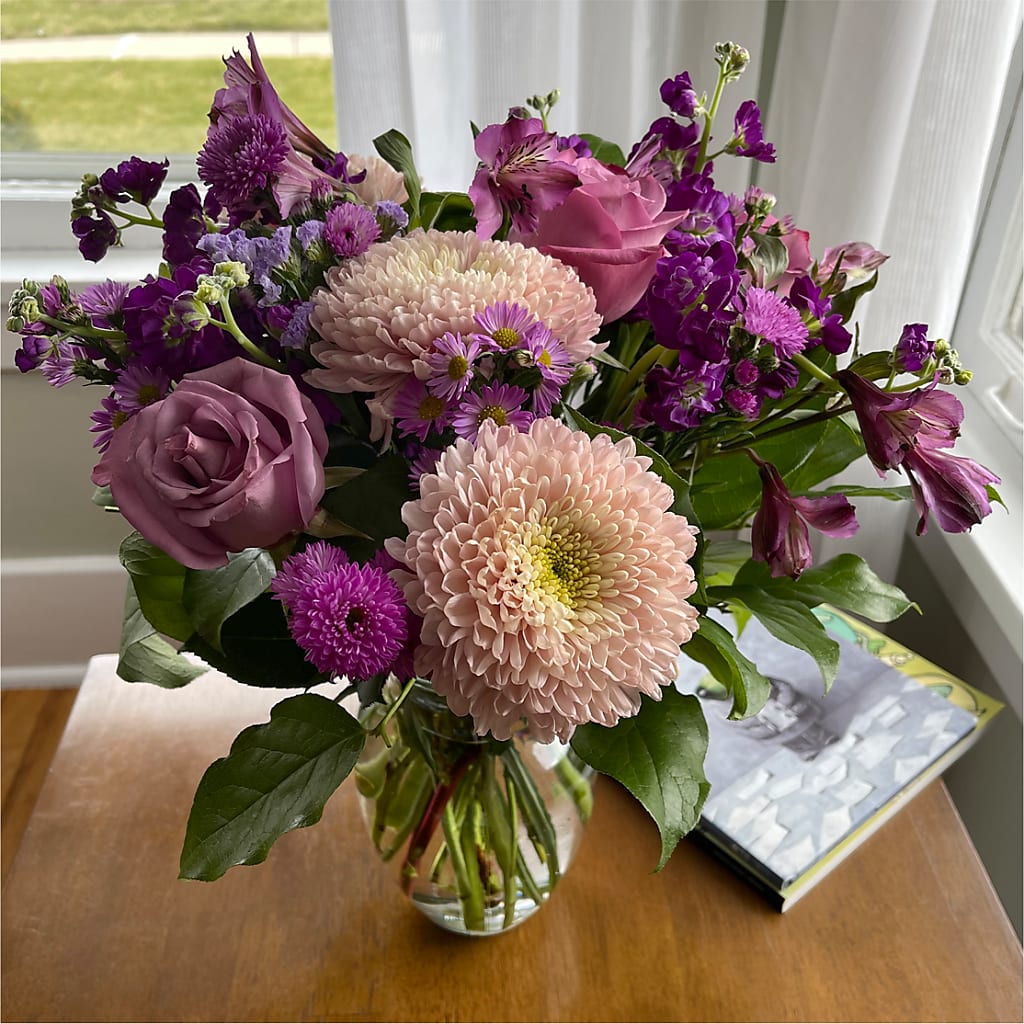 Ultraviolet Bouquet –  Diana Flowers, Passaic NJ
