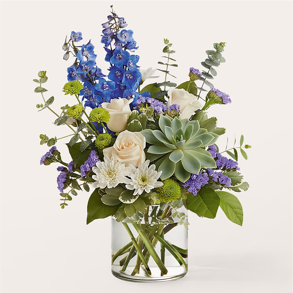 Cerulean Waves Bouquet –  Diana Flowers, Passaic NJ