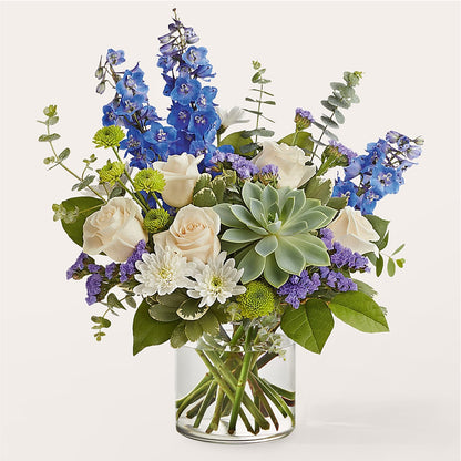 Cerulean Waves Bouquet –  Diana Flowers, Passaic NJ