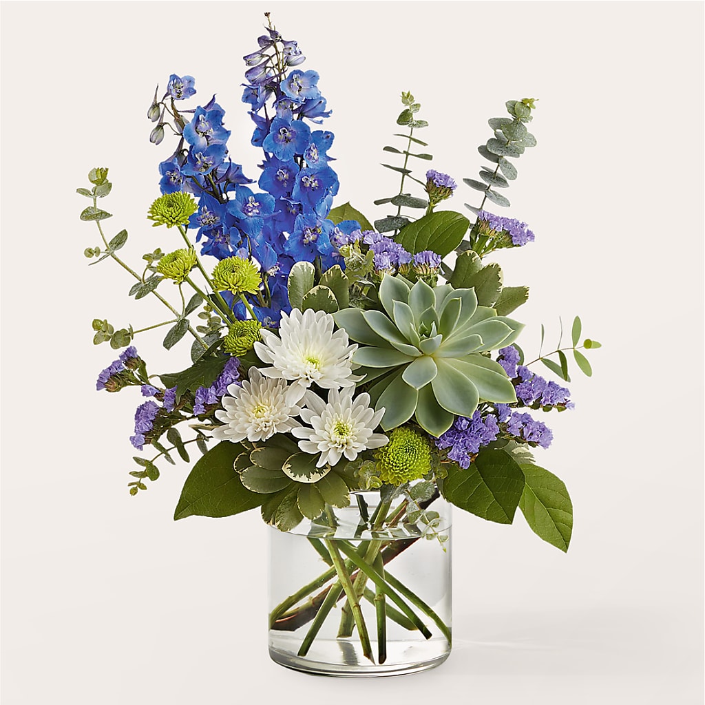 Cerulean Waves Bouquet –  Diana Flowers, Passaic NJ