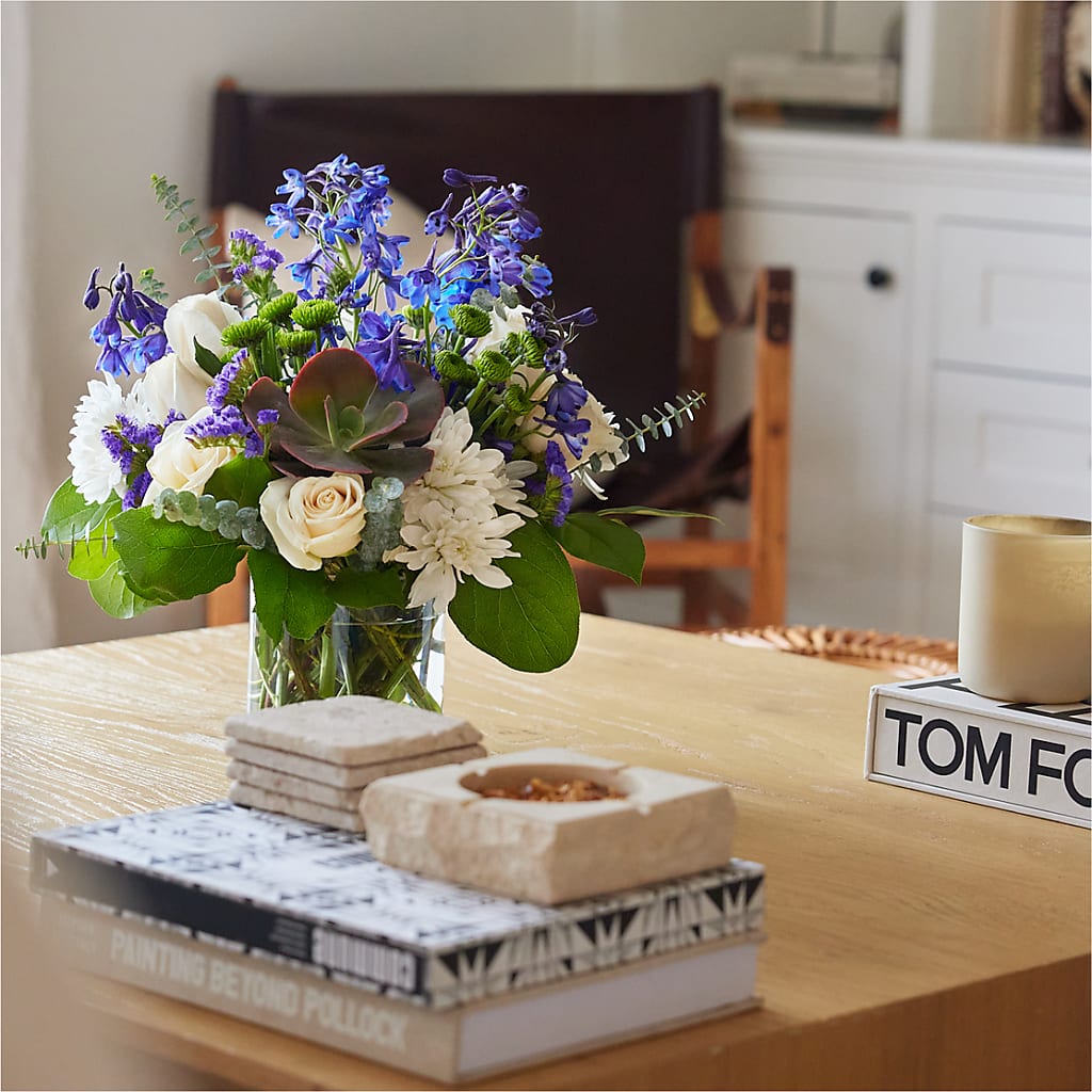 Cerulean Waves Bouquet –  Diana Flowers, Passaic NJ