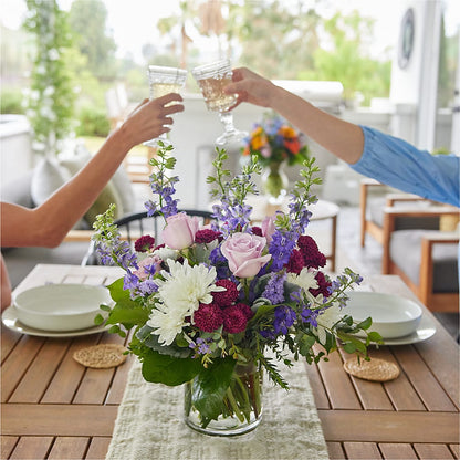 Violet Frost Bouquet –  Diana Flowers, Passaic NJ