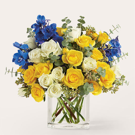 Sparkling Citrine Bouquet –  Diana Flowers, Passaic NJ