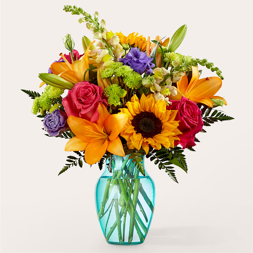 Double Rainbow Bouquet –  Diana Flowers, Passaic NJ