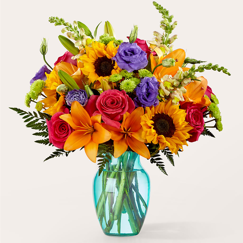 Double Rainbow Bouquet –  Diana Flowers, Passaic NJ
