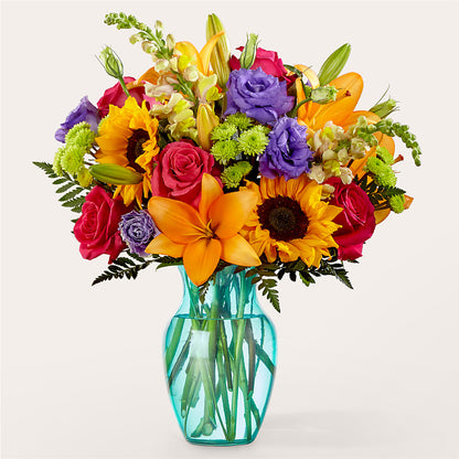 Double Rainbow Bouquet –  Diana Flowers, Passaic NJ