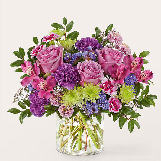 Glass Half Full Bouquet –  Diana Flowers, Passaic NJ