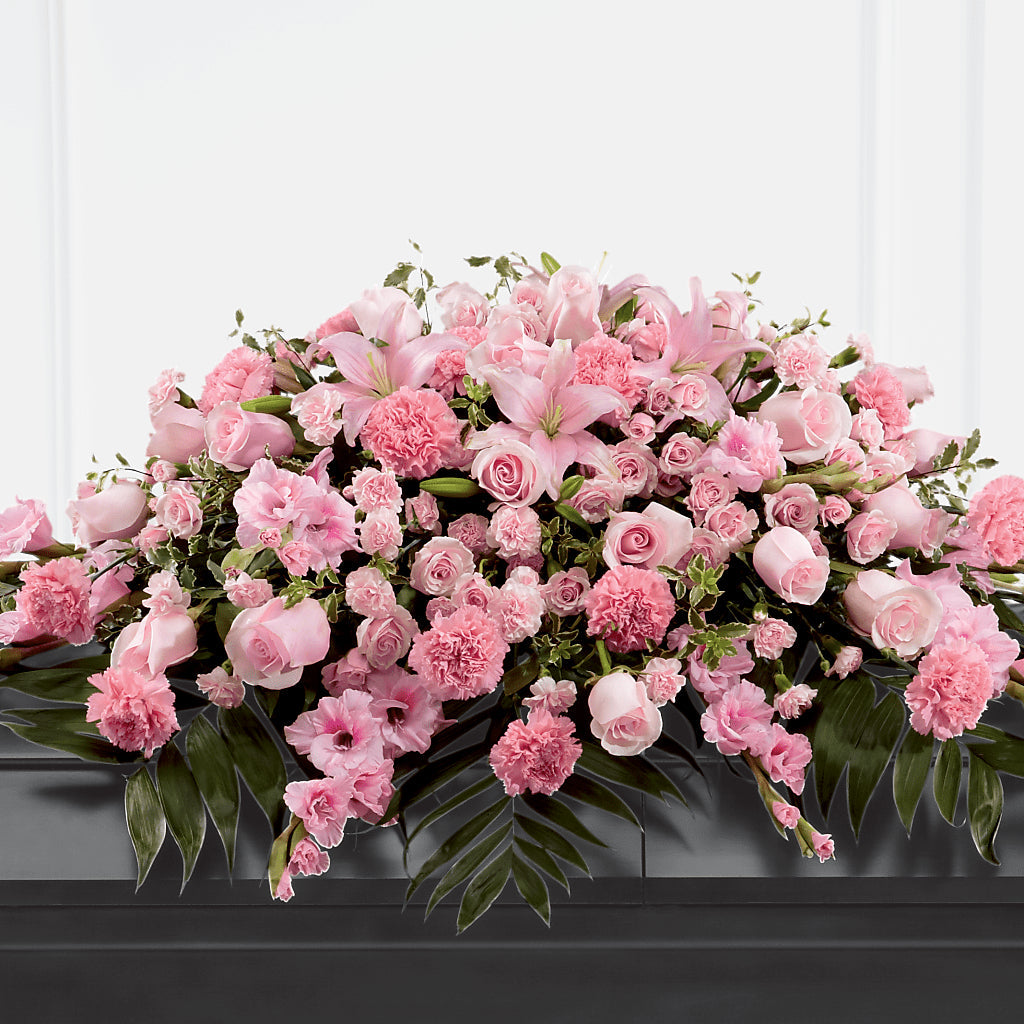 Garden of Comfort Casket Spray (Standard) –  Diana Flowers, Passaic NJ