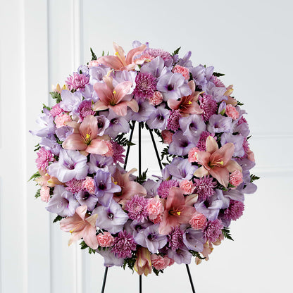 Beloved Friend Wreath –  Diana Flowers, Passaic NJ