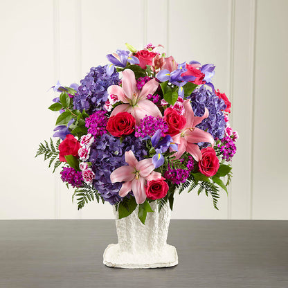 We Fondly Remember Arrangement –  Diana Flowers, Passaic NJ