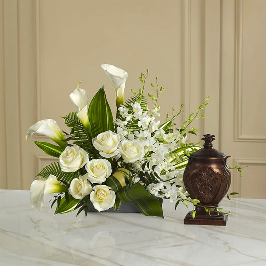 At Peace Arrangement –  Diana Flowers, Passaic NJ