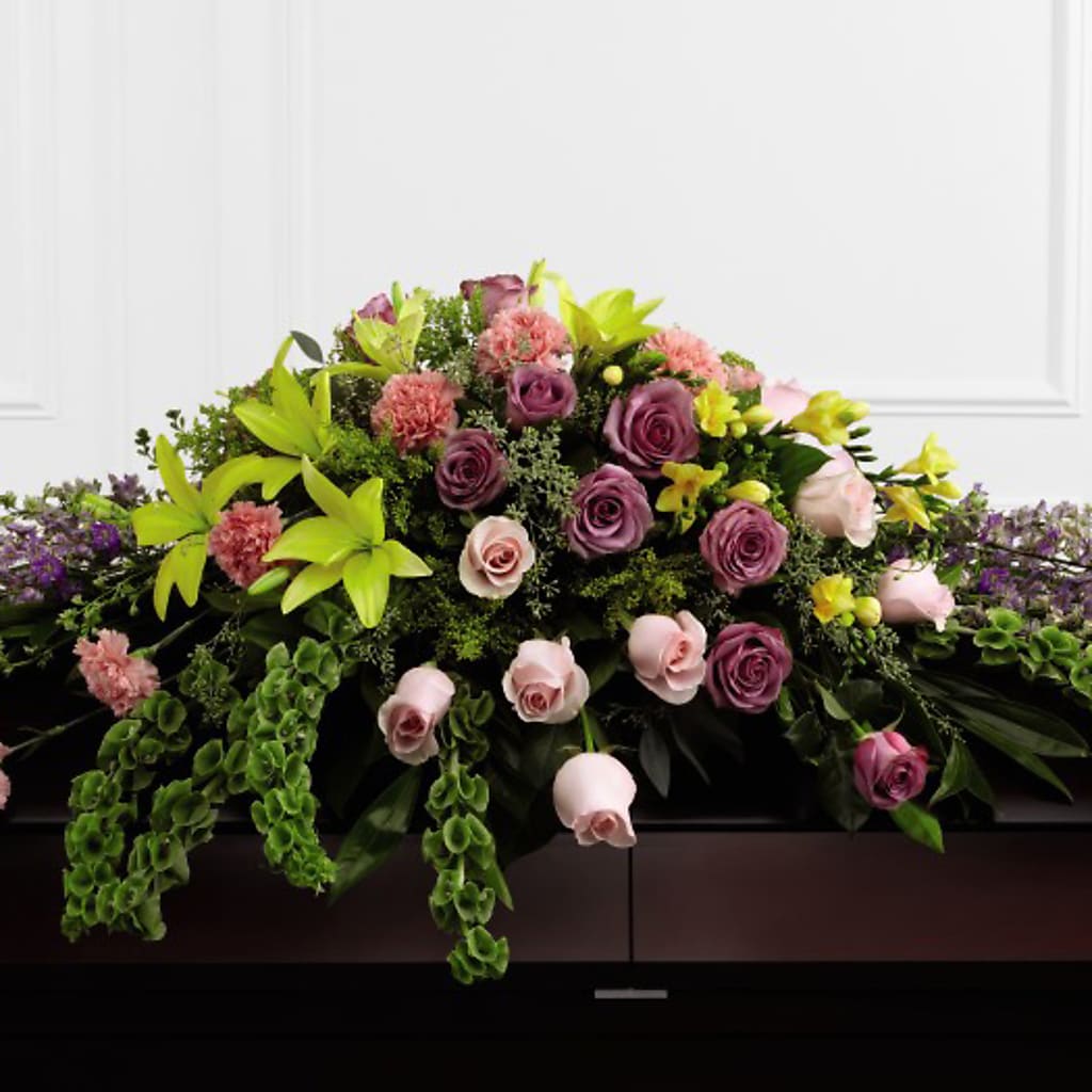 Forever Beloved Casket Spray –  Diana Flowers, Passaic NJ