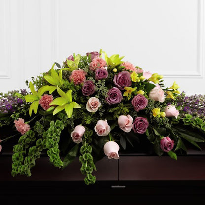 Forever Beloved Casket Spray –  Diana Flowers, Passaic NJ