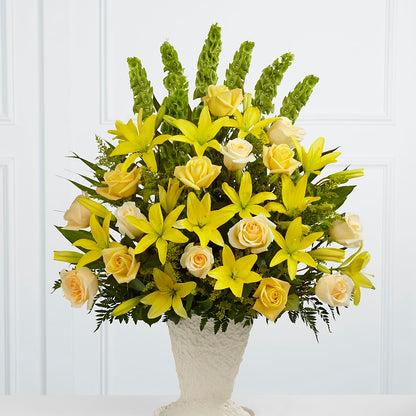 Golden Memories Arrangement –  Diana Flowers, Passaic NJ