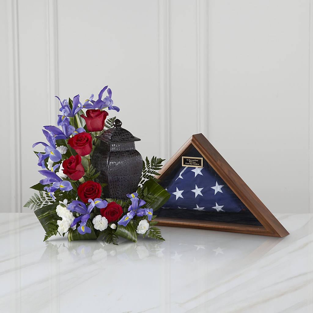 Patriotic Tribute Arrangement –  Diana Flowers, Passaic NJ