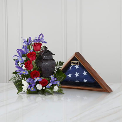 Patriotic Tribute Arrangement –  Diana Flowers, Passaic NJ