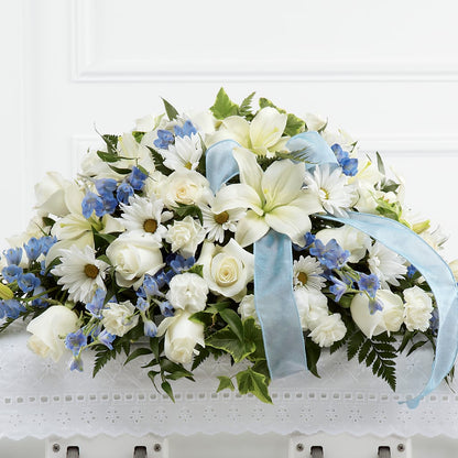 Tender Treasure Casket Spray –  Diana Flowers, Passaic NJ