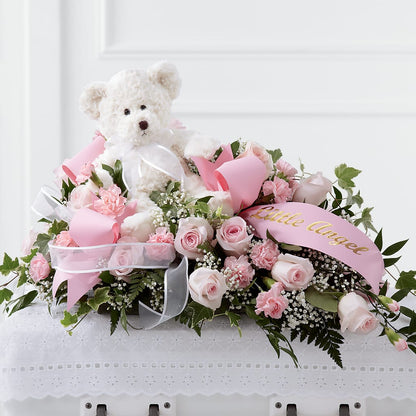 Touch of Sympathy Casket Spray –  Diana Flowers, Passaic NJ