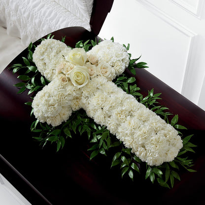 Peaceful Memories Casket Spray (Standard) –  Diana Flowers, Passaic NJ