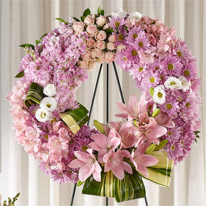 Gift of Warmth Wreath –  Diana Flowers, Passaic NJ
