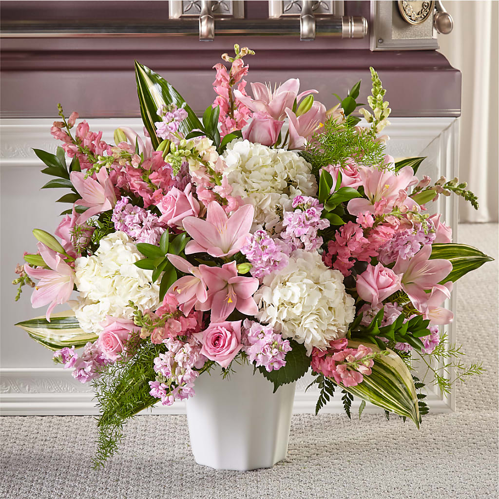 Simply Serene Floor Basket –  Diana Flowers, Passaic NJ