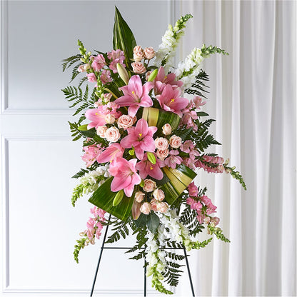 Elegant Embrace Standing Spray –  Diana Flowers, Passaic NJ