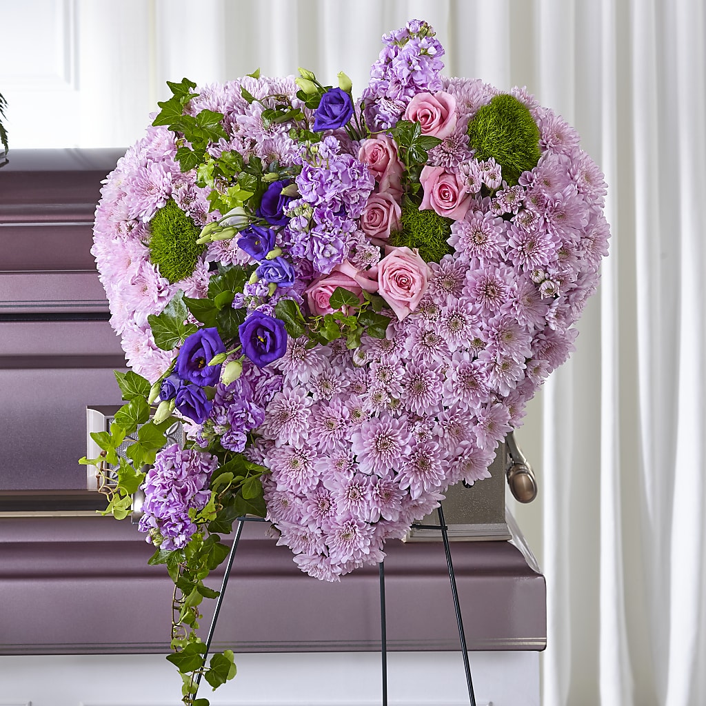 Treasured Love Standing Heart –  Diana Flowers, Passaic NJ