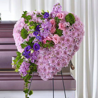 Treasured Love Standing Heart –  Diana Flowers, Passaic NJ