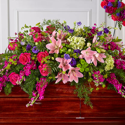 Radiant Tribute Casket Spray –  Diana Flowers, Passaic NJ
