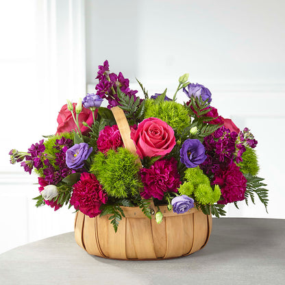 Serene Sanctuary Basket –  Diana Flowers, Passaic NJ
