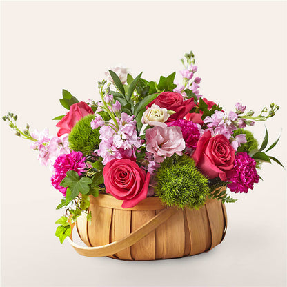 Radiance in Bloom Basket –  Diana Flowers, Passaic NJ