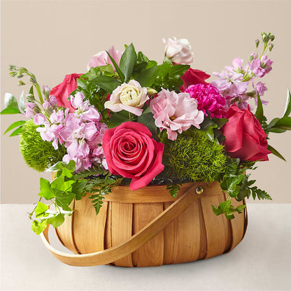 Radiance in Bloom Basket –  Diana Flowers, Passaic NJ