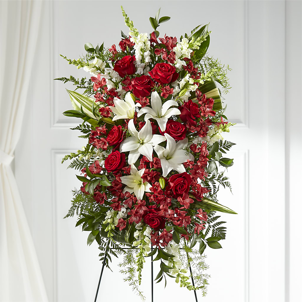 Everlasting Memory Standing Spray –  Diana Flowers, Passaic NJ