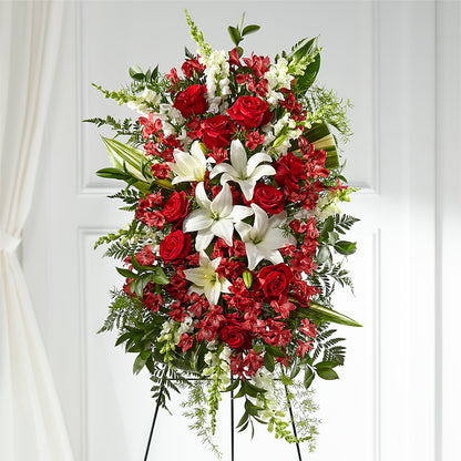 Everlasting Memory Standing Spray –  Diana Flowers, Passaic NJ