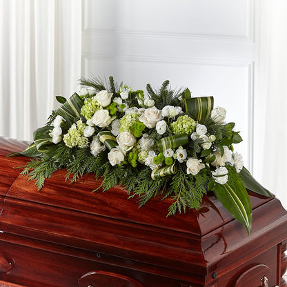 Hopeful Gesture Casket Spray –  Diana Flowers, Passaic NJ