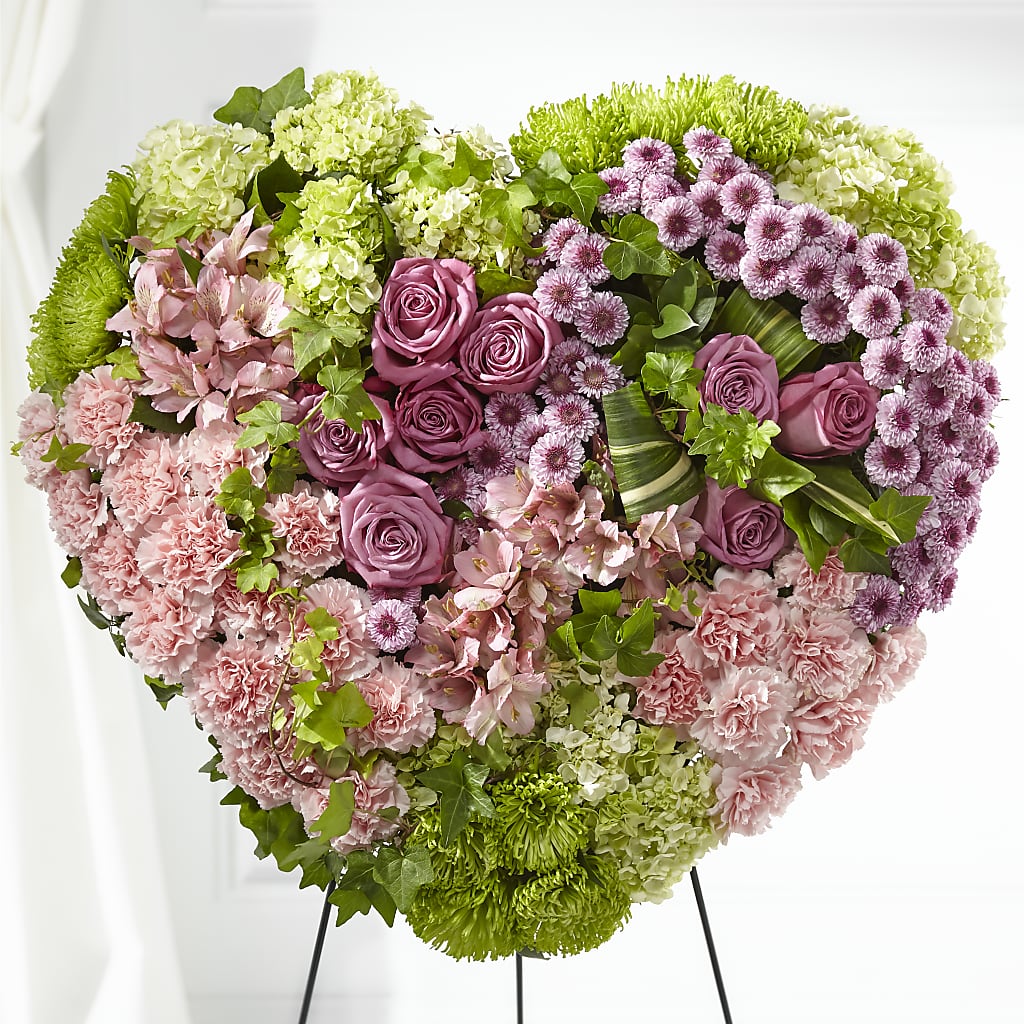 Heartwarming Standing Heart –  Diana Flowers, Passaic NJ