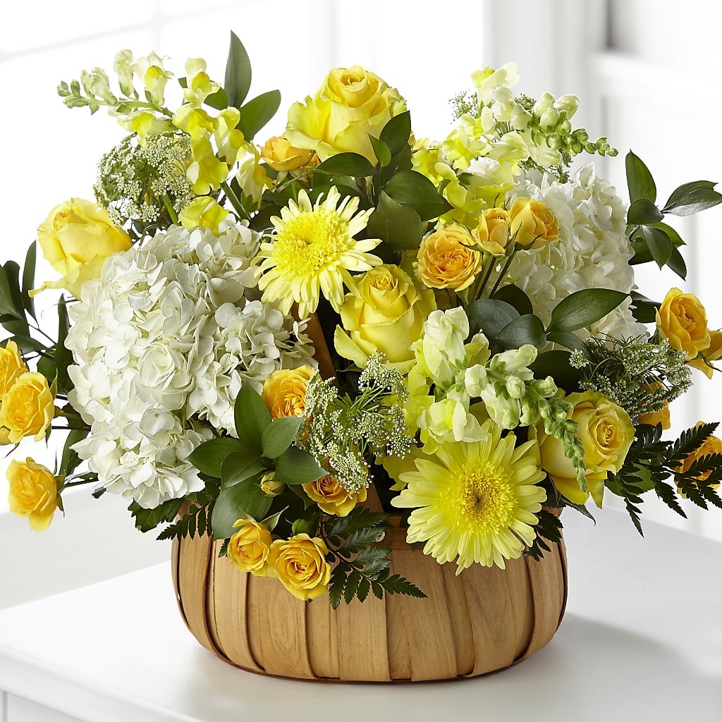 Rustic Remembrance Basket –  Diana Flowers, Passaic NJ