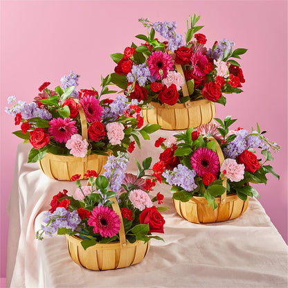 Pink Picnic Basket –  Diana Flowers, Passaic NJ