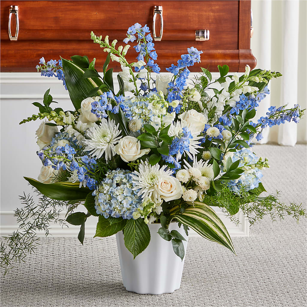 Everlasting Memories Floor Basket –  Diana Flowers, Passaic NJ