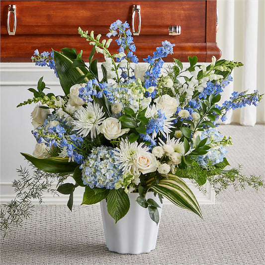 Everlasting Memories Floor Basket –  Diana Flowers, Passaic NJ