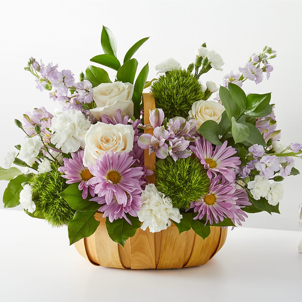 Peace & Love Basket –  Diana Flowers, Passaic NJ