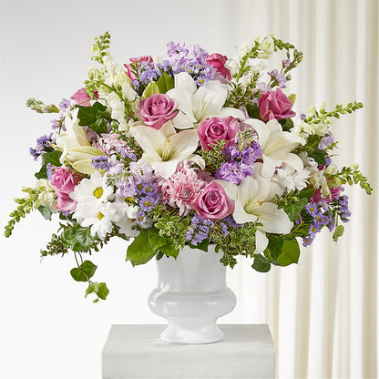 Remarkable Life Urn Arrangement –  Diana Flowers, Passaic NJ