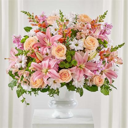 Heartfelt Gesture Urn Arrangement –  Diana Flowers, Passaic NJ