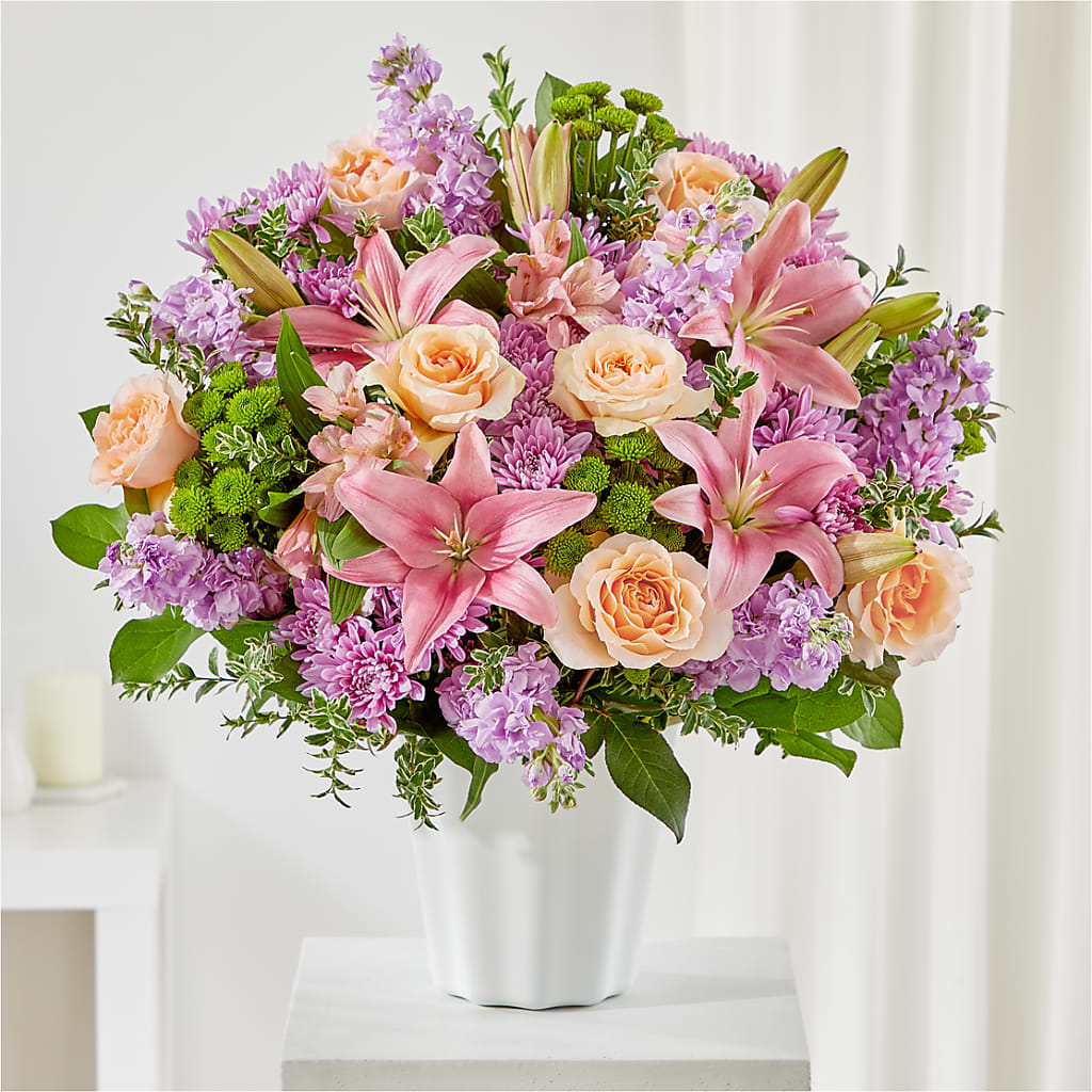 Supportive Embrace Tabletop Basket –  Diana Flowers, Passaic NJ