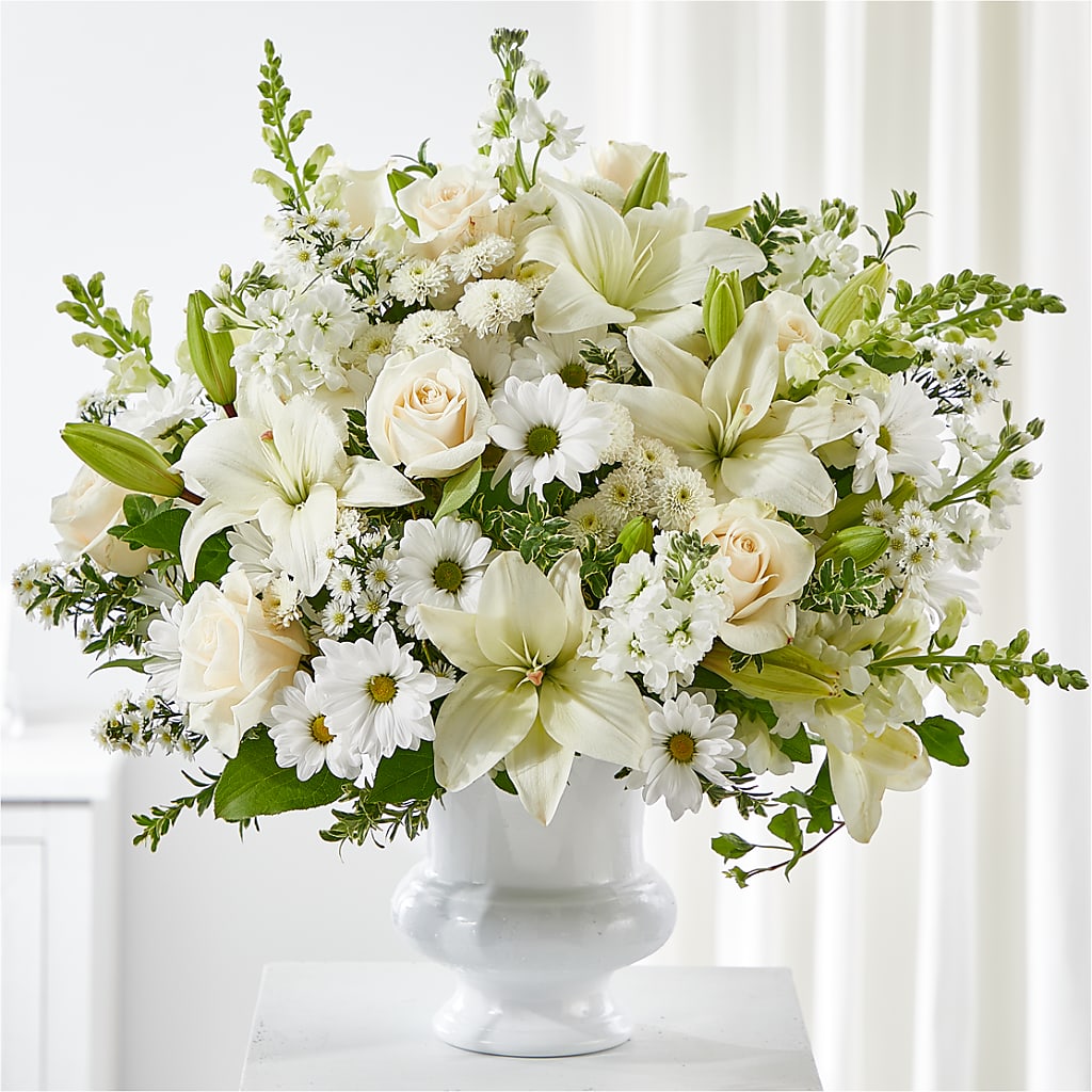Uplifting Urn Arrangement –  Diana Flowers, Passaic NJ