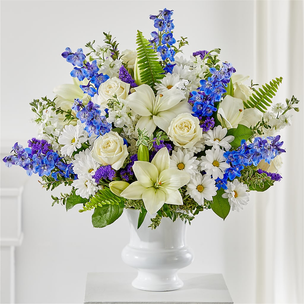 Expressions of Hope Urn Arrangement –  Diana Flowers, Passaic NJ
