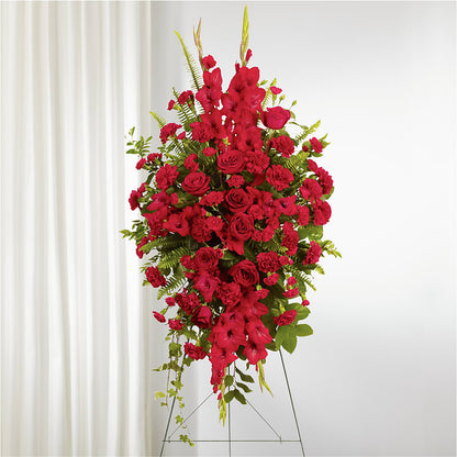 From the Heart Standing Spray –  Diana Flowers, Passaic NJ