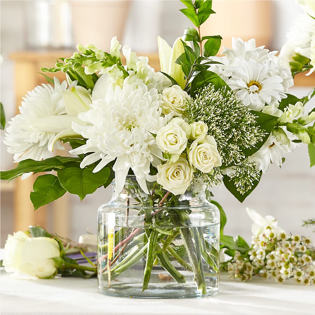 Classic Ivory – A Florist Original –  Diana Flowers, Passaic NJ